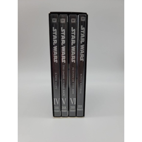 Star Wars Trilogy DVD, 2004, 4-Disc Set, Widescreen Edition - Picture 5 of 10